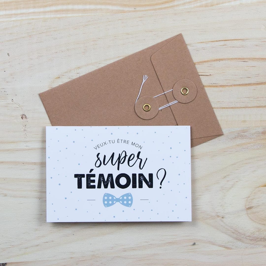 CARTE MON SUPER TEMOIN