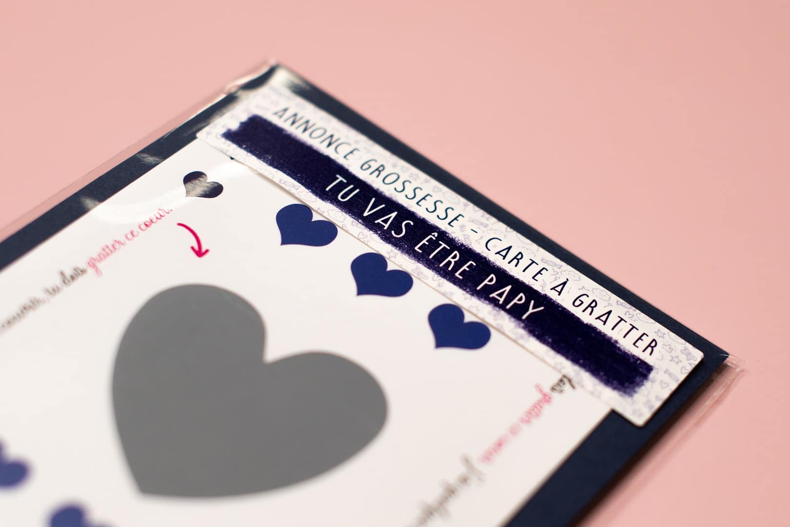 CARTE A GRATTER PAPY