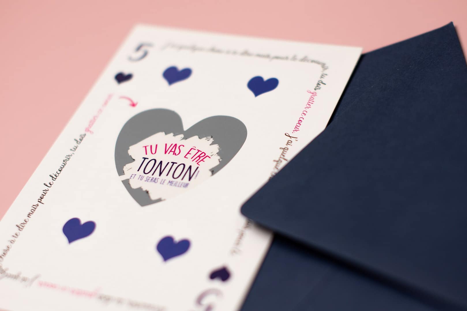 CARTE A GRATTER TONTON