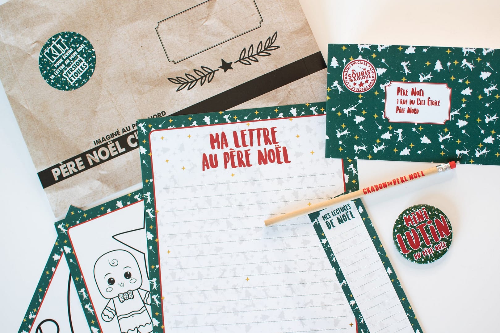 LETTRE AU PERE NOEL - Etoiles