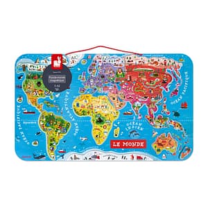 PUZZLE MAGNETIQUE MONDE