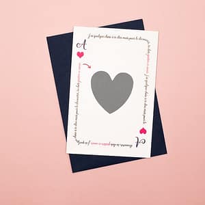 CARTE A GRATTER PAPA