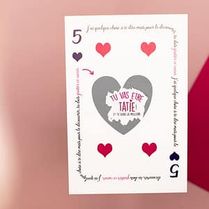 CARTE A GRATTER TATIE