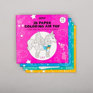 3D AIR TOY - A colorier