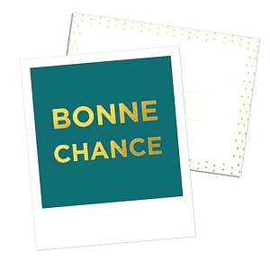 CARTE POSTALE BONNE CHANCE