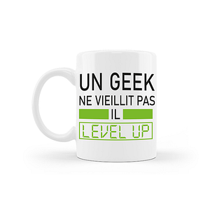 MUG - Un Geek ne vieillit pas