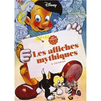 Les affiches mythiques Disney à colorier