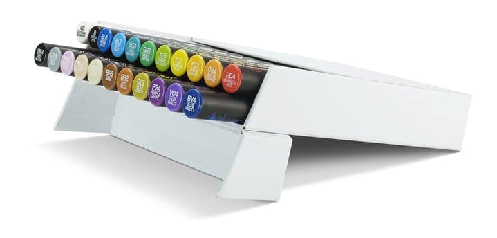 CHAMELEON Coffret Deluxe - 22 marqueurs encre alcool – Image 3