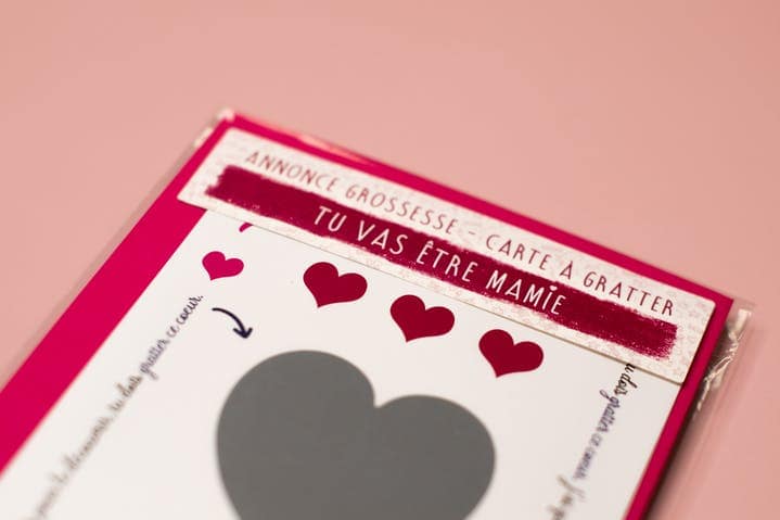 CARTE A GRATTER MAMIE