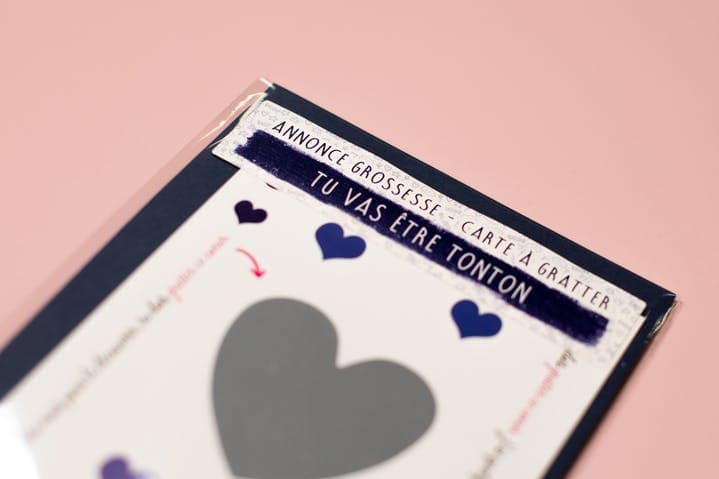 CARTE A GRATTER TONTON