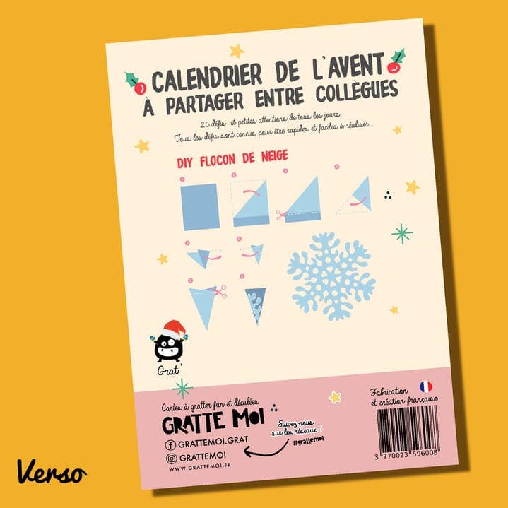 CALENDRIER DE L'AVENT A GRATTER - Entre Collègues – Image 2